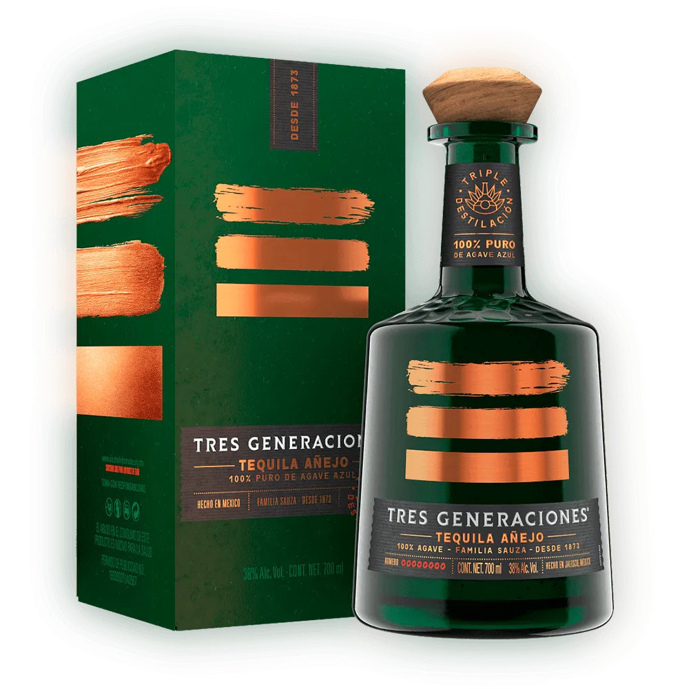 TRES \"GENERACIONES ANEJO CRISTALINO テキーラ Aged Cristalino Tequila | Añejo Cristalino | Tres Generaciones®