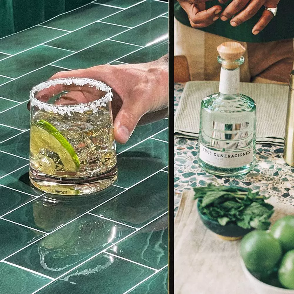 Cocktail Plata bottle Tres Generaciones