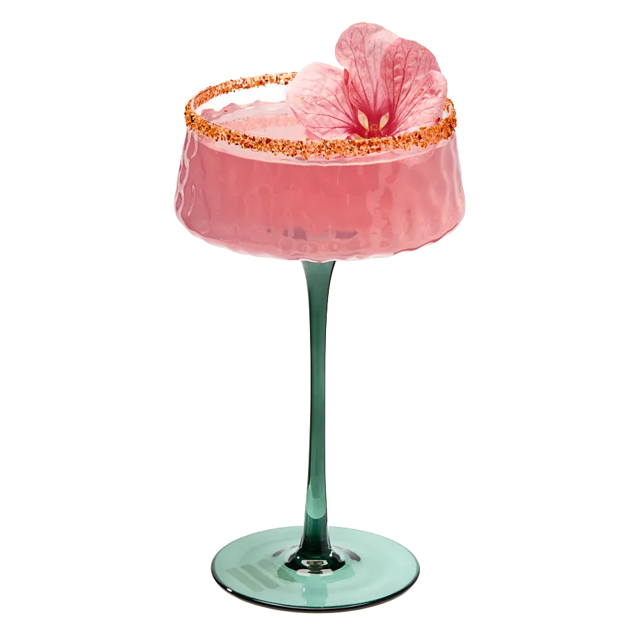 Glass Hibiscus margarita transparent image